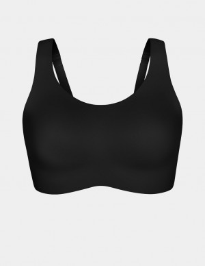 Black Knix Revolution Adjustable Pullover Bras | EJAGFB-905