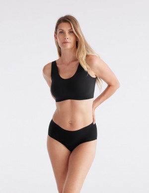 Black Knix Super Leakproof® No-Show Underwear | UAZIWD-306