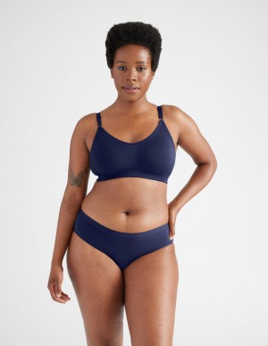 Blue Knix Leakproof Cotton Modal Bikini Bottoms | NGAHSR-015