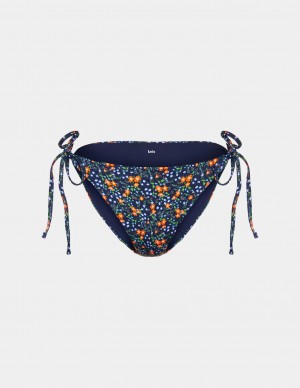 Blue Knix String Bikini Bottoms | QOXTDS-629