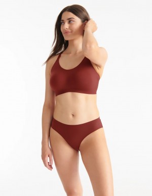 Brown Knix Essential Lace Bikini Bottoms | IBMSXA-629