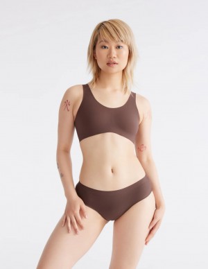 Chocolate Knix Super Leakproof® No-Show Bikini Bottoms | RBPTGM-215