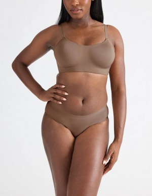 Chocolate Knix Super Leakproof® No-Show Bikini Bottoms | GWAEJI-794