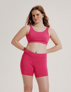 Fuchsia Knix Teen Period Swim Shorts | CYTUEZ-761