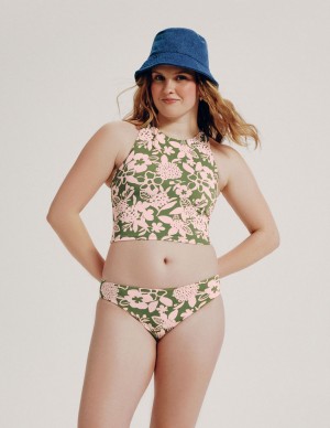 Green Knix Teen Period Swim Bikini Bottoms | CTYZGW-298