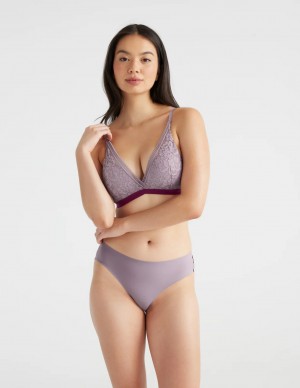 Purple Knix Essential Lace Bikini Bottoms | MQDFHB-275