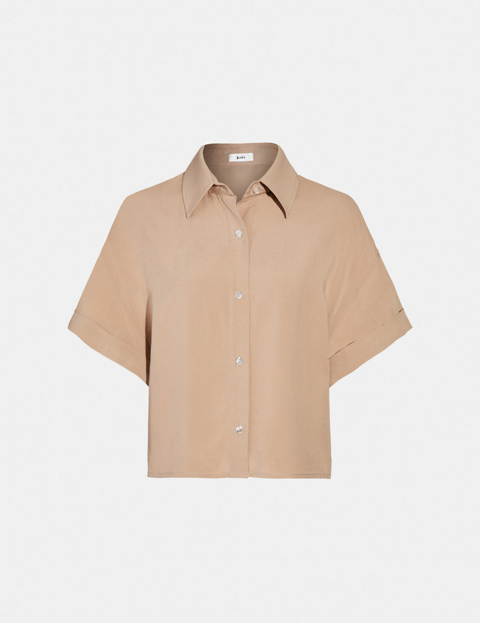 Apricot Knix Poolside Shirts | SKVGYT-743