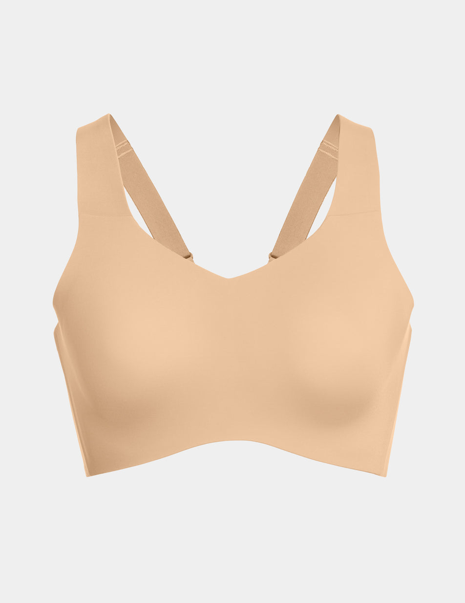 Beige Knix Catalyst Sports Bras | HOMGPS-063