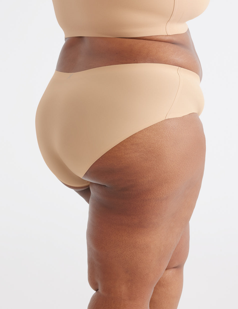 Beige Knix Essential No-Show Underwear | YCGXEH-563