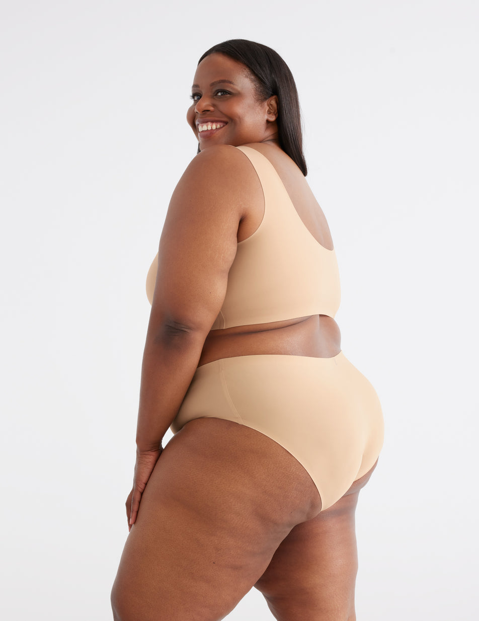 Beige Knix Essential No-Show Underwear | YCGXEH-563