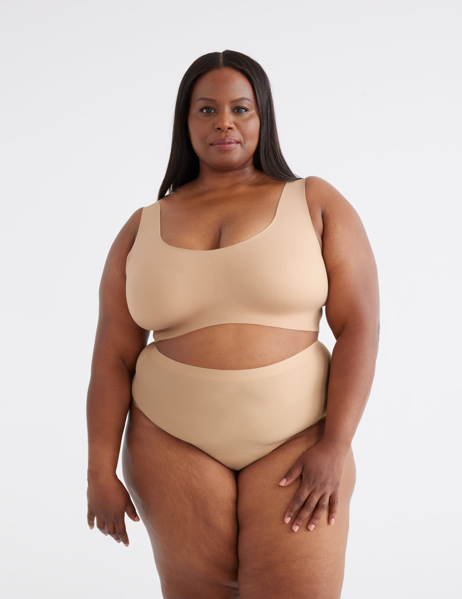 Beige Knix Essential No-Show Underwear | YCGXEH-563