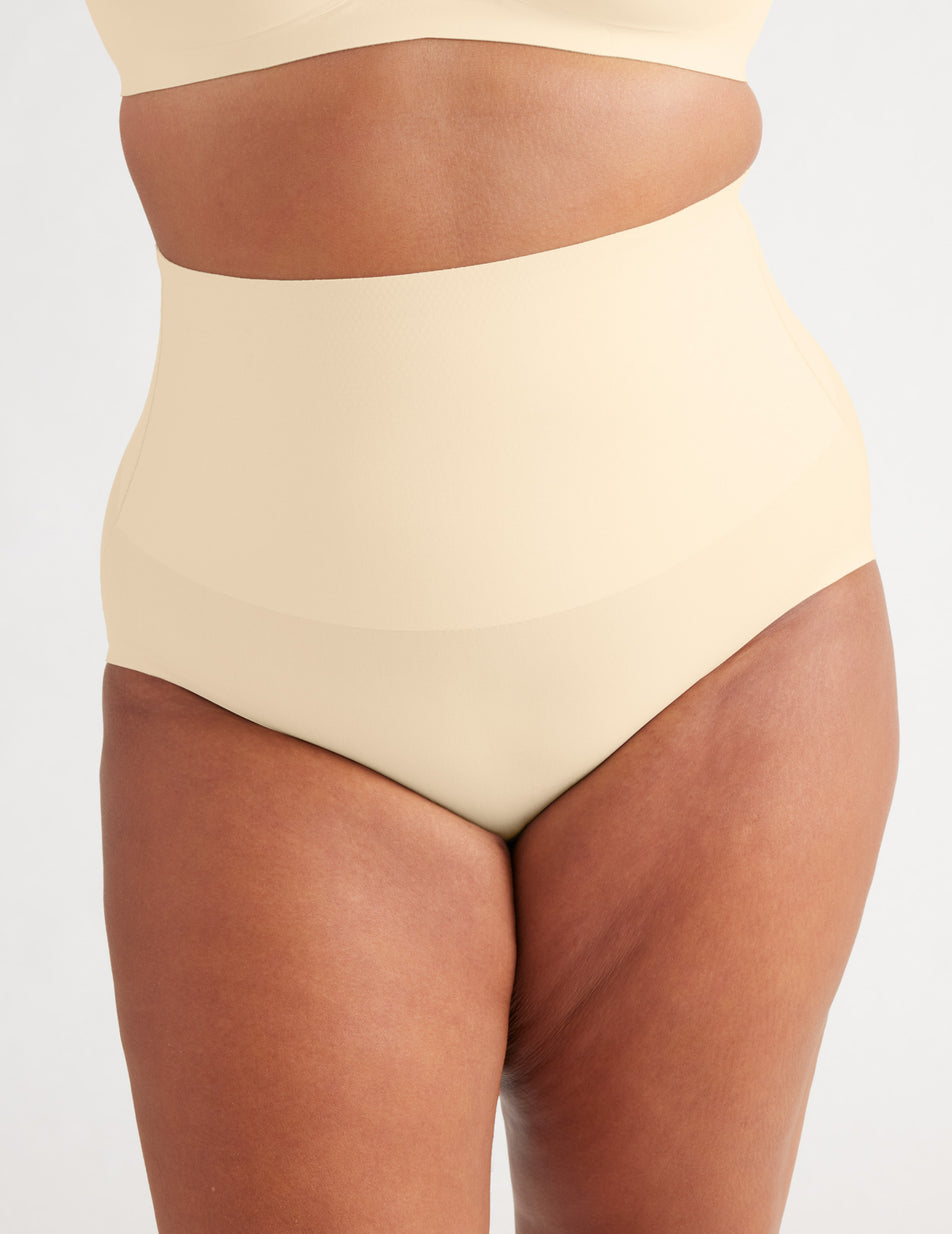 Beige Knix High Rise Shaper Brief Underwear | PKTHYS-167