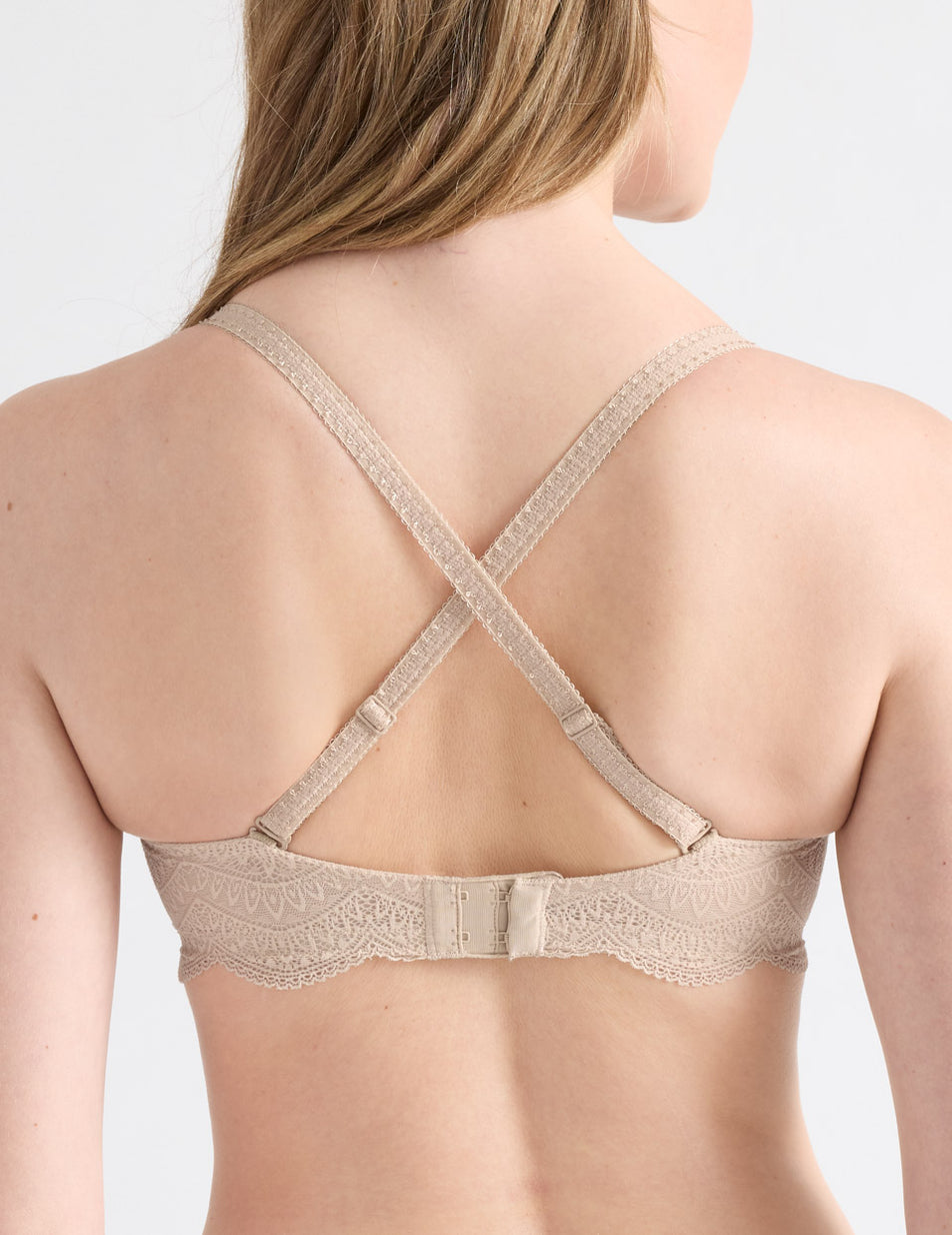 Beige Knix Karma Seamless Bras | GUXPSV-607