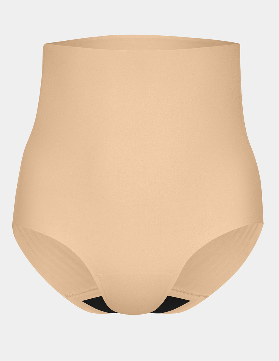 Beige Knix Leakproof High Rise Shaper Brief Underwear | KACLXY-318