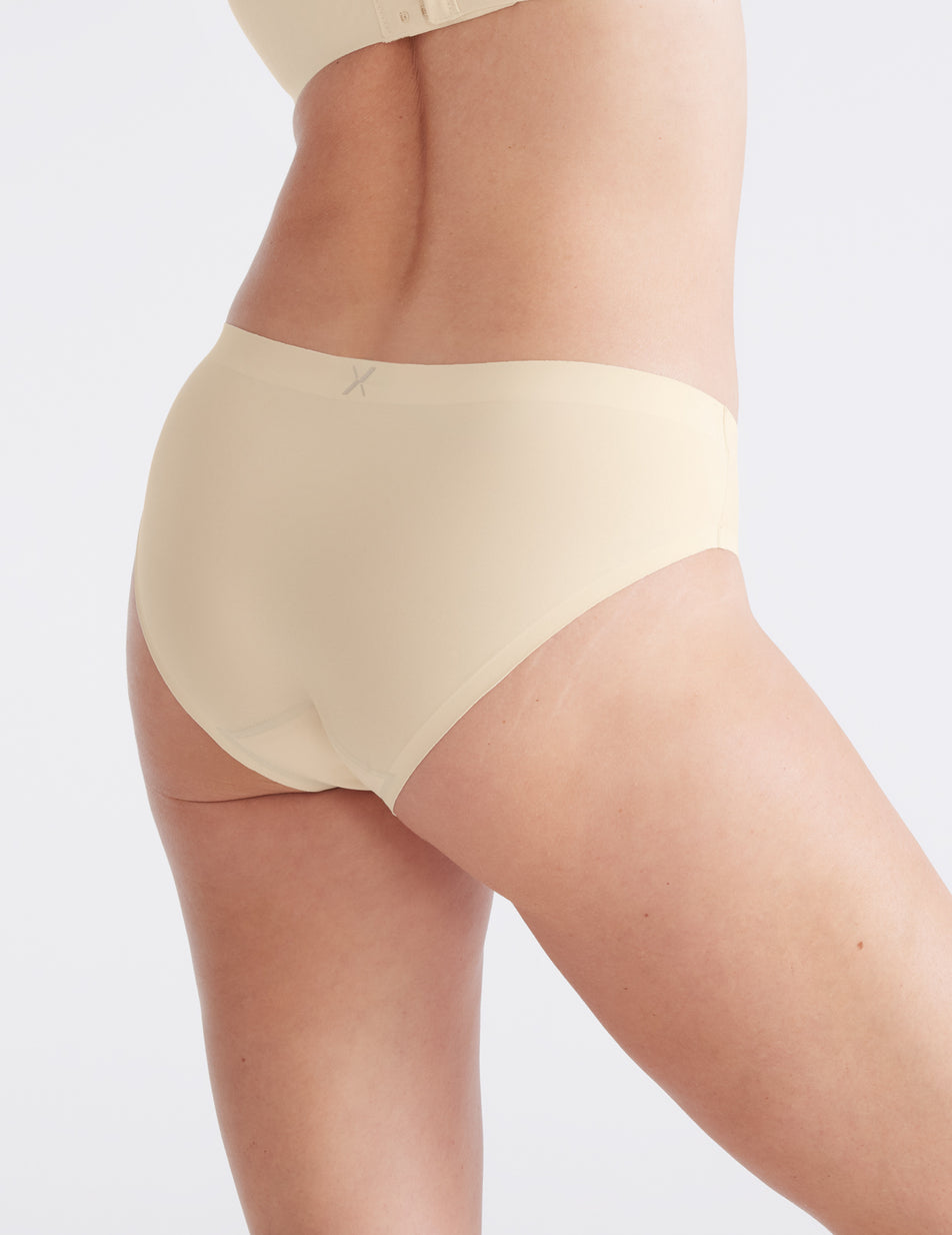 Beige Knix Light Leakproof No-Show Bikini Bottoms | SKLRXT-526