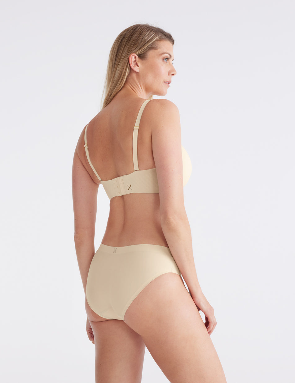 Beige Knix Light Leakproof No-Show Bikini Bottoms | SKLRXT-526