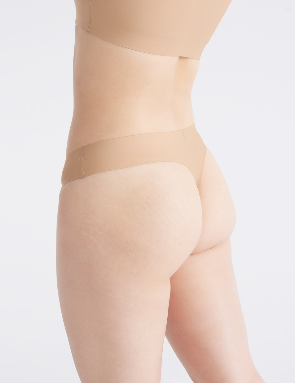 Beige Knix Light Leakproof No-Show Thong | WTOHLB-546