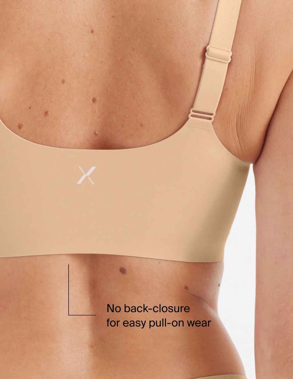 Beige Knix Revolution Adjustable Pullover Bras | BXIFZJ-495