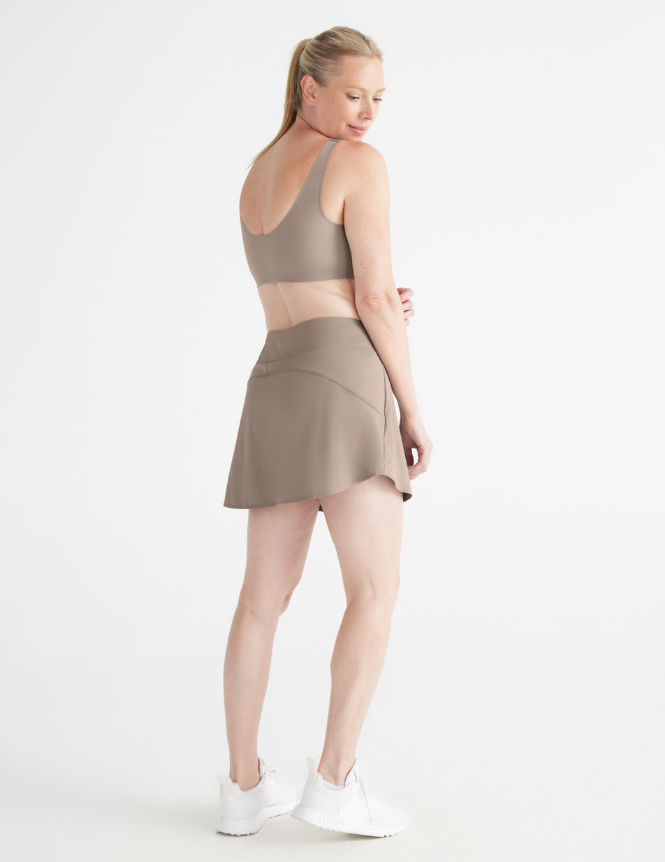 Beige Knix Sport Skort Skirts | ENYBJM-907