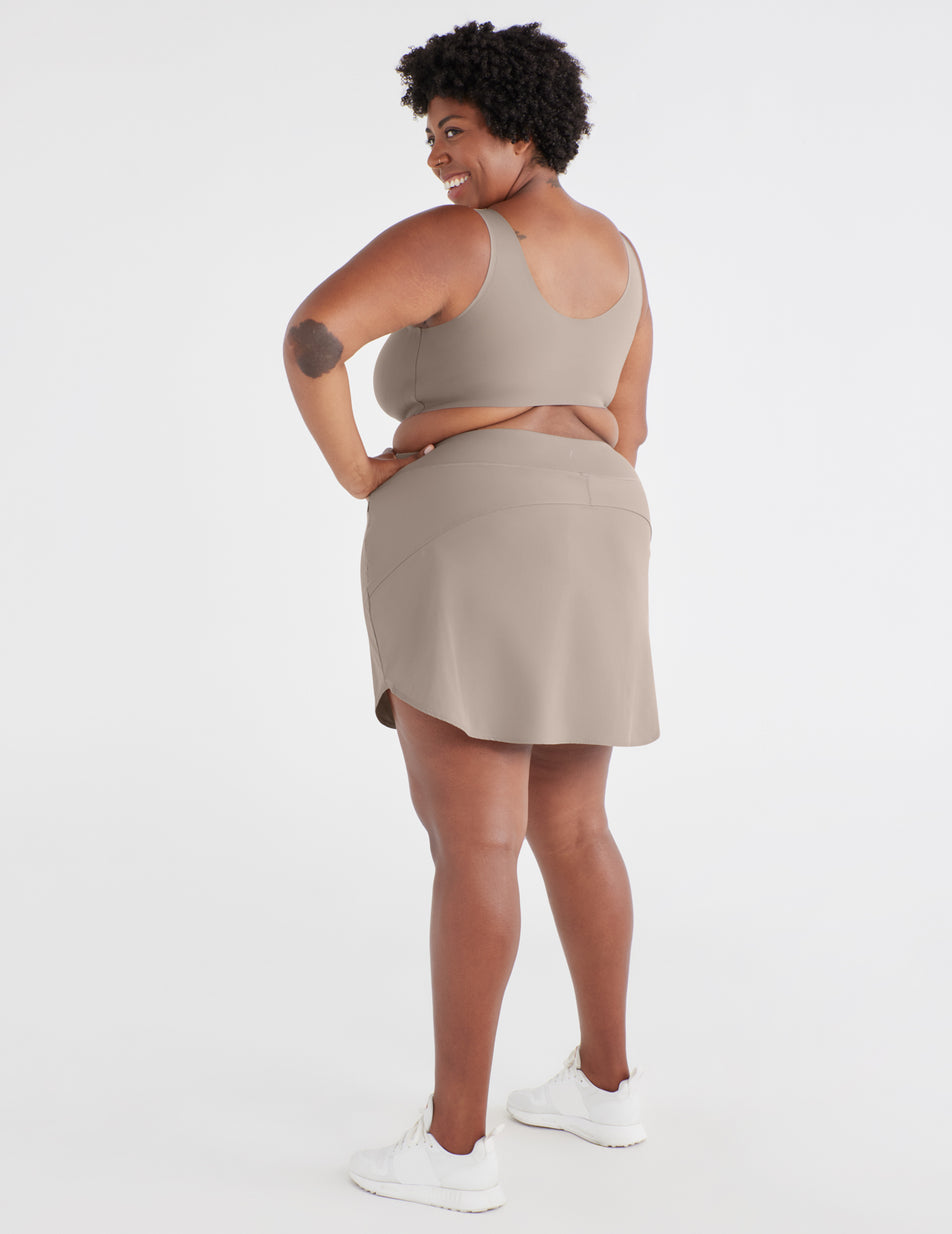 Beige Knix Sport Skort Skirts | ENYBJM-907