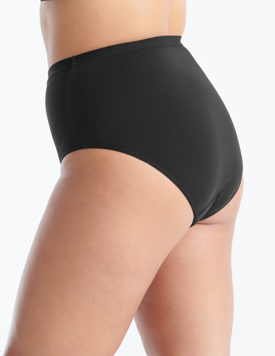 Black Knix Essential Cotton Modal High Rise Underwear | JTUXGL-981