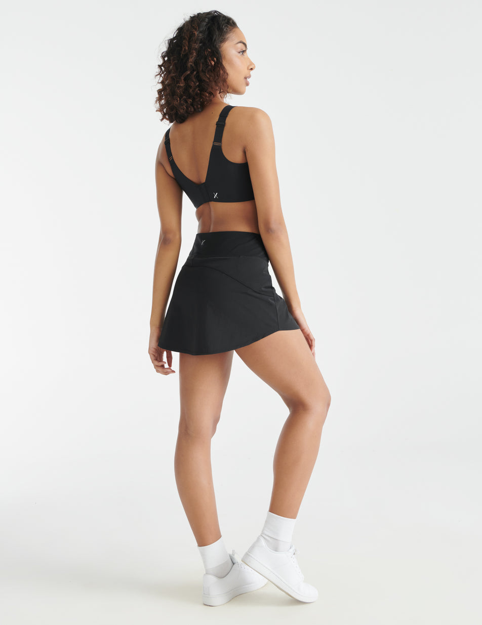 Black Knix LeakStrong™ Leakproof Skort Skirts | CJHUZO-847