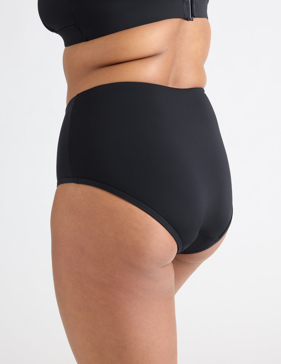 Black Knix Leakproof High Rise Swim Bottoms | PORXZK-521