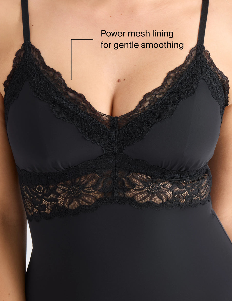 Black Knix Love & Lace Bodysuit | VIKDGZ-426