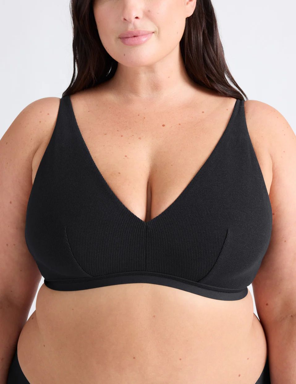 Black Knix Micro Modal Rib Bras | BPAYUL-035