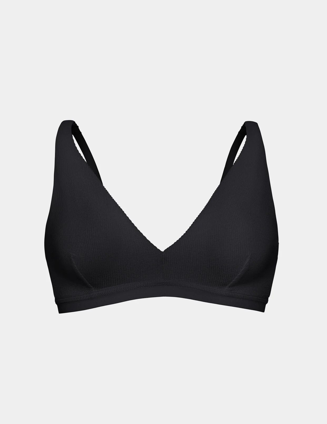 Black Knix Micro Modal Rib Bras | BPAYUL-035