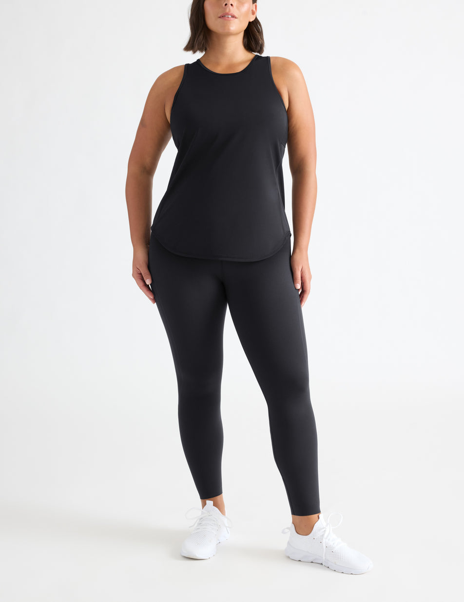 Black Knix Momenta Active Tanks | ENZLOI-094