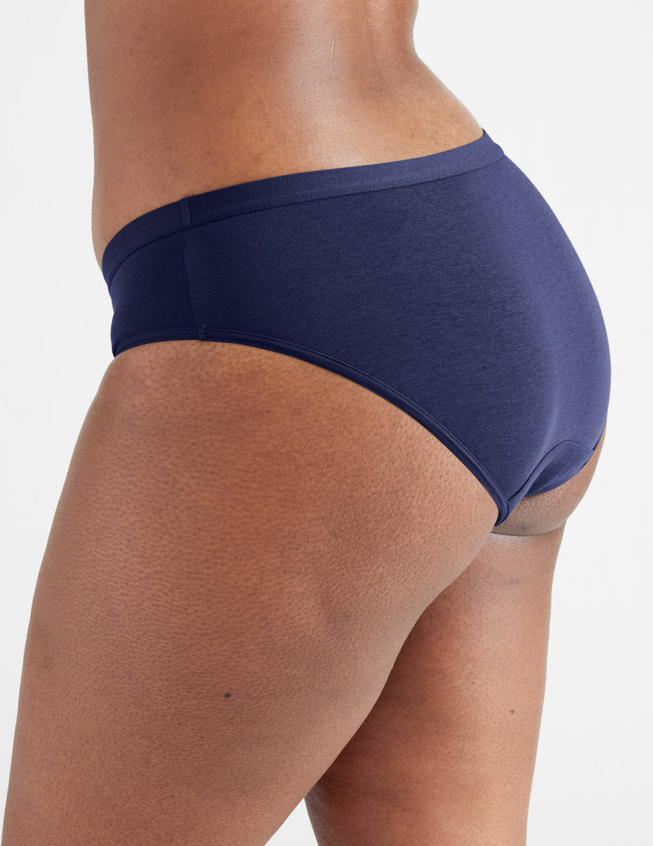 Blue Knix Leakproof Cotton Modal Bikini Bottoms | NGAHSR-015