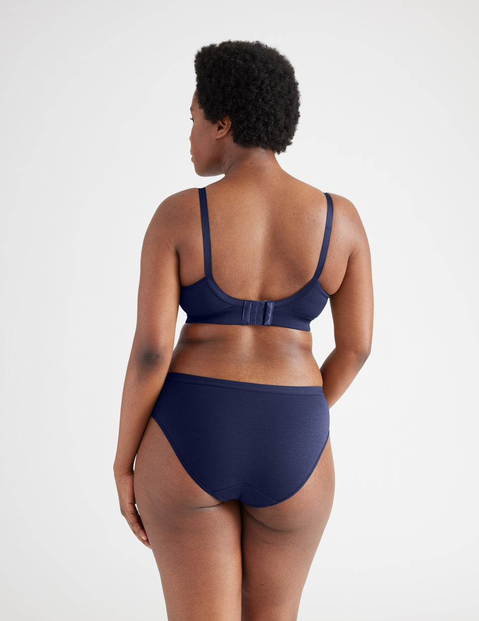 Blue Knix Leakproof Cotton Modal Bikini Bottoms | NGAHSR-015