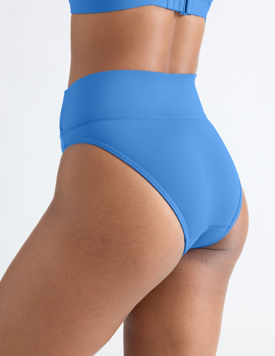 Blue Knix Leakproof Sculpt High Rise High Cut Swim Bottoms | PNAZIQ-372