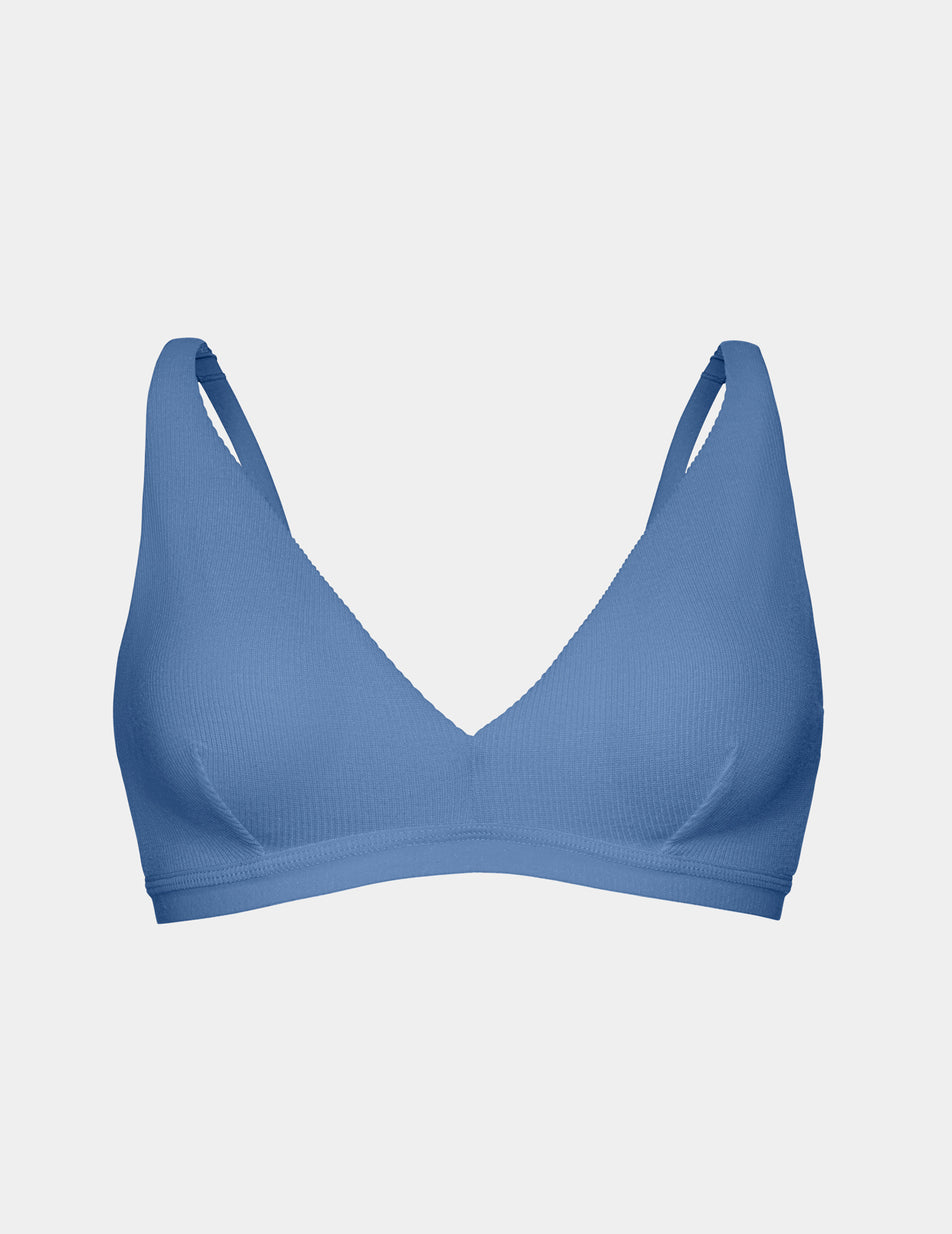 Blue Knix Micro Modal Rib Bras | SBTAUF-029