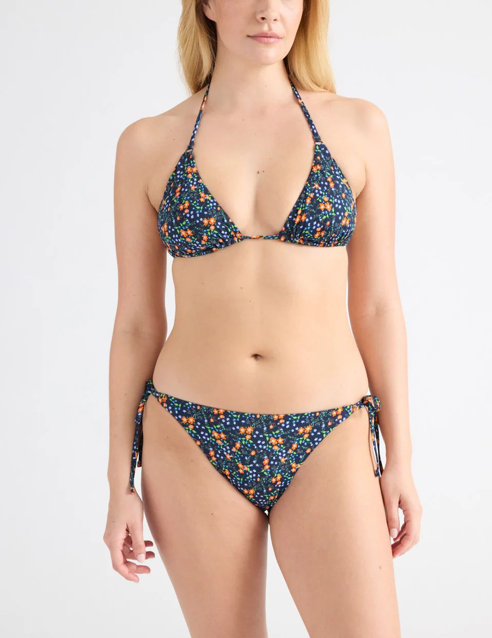 Blue Knix Triangle Bikini | MYREHA-380