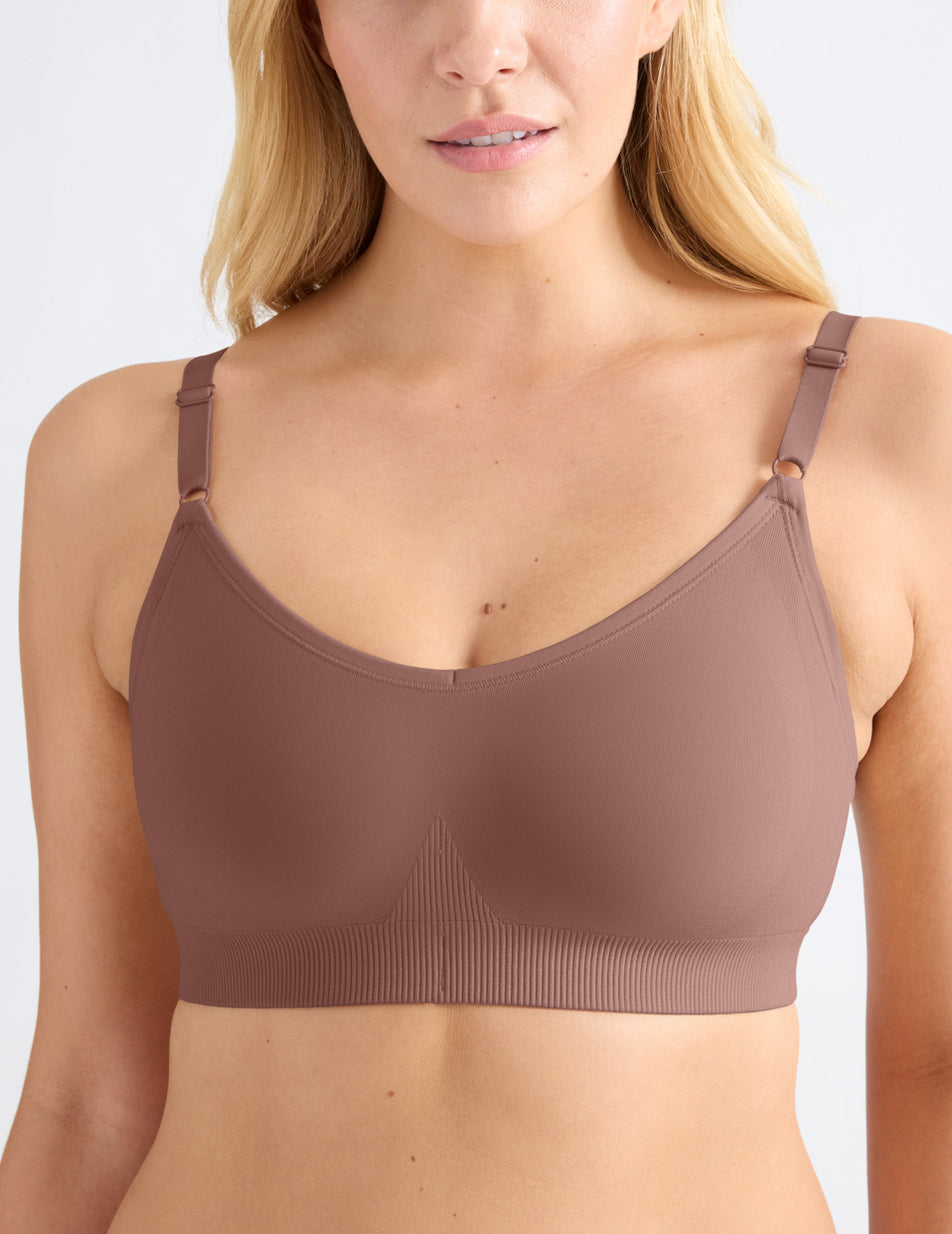 Brown Knix Good to Go Seamless Bras | VJTRGF-950