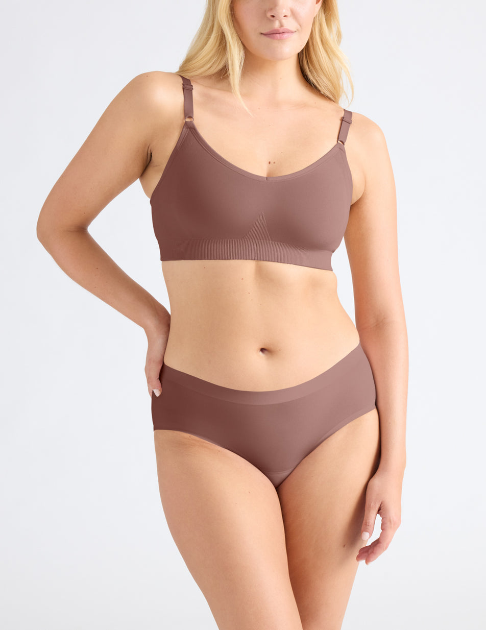 Brown Knix Good to Go Seamless Bras | VJTRGF-950