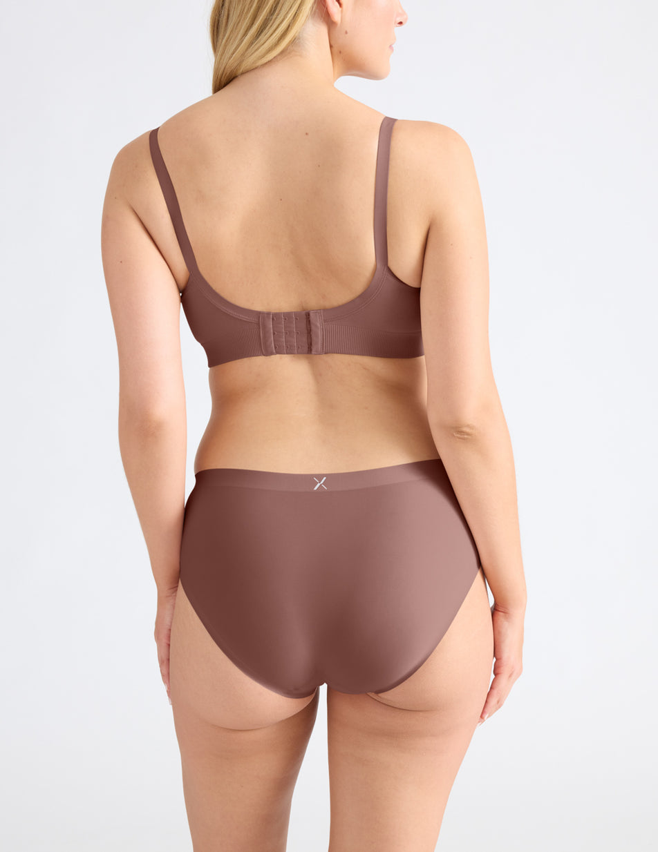 Brown Knix Good to Go Seamless Bras | VJTRGF-950