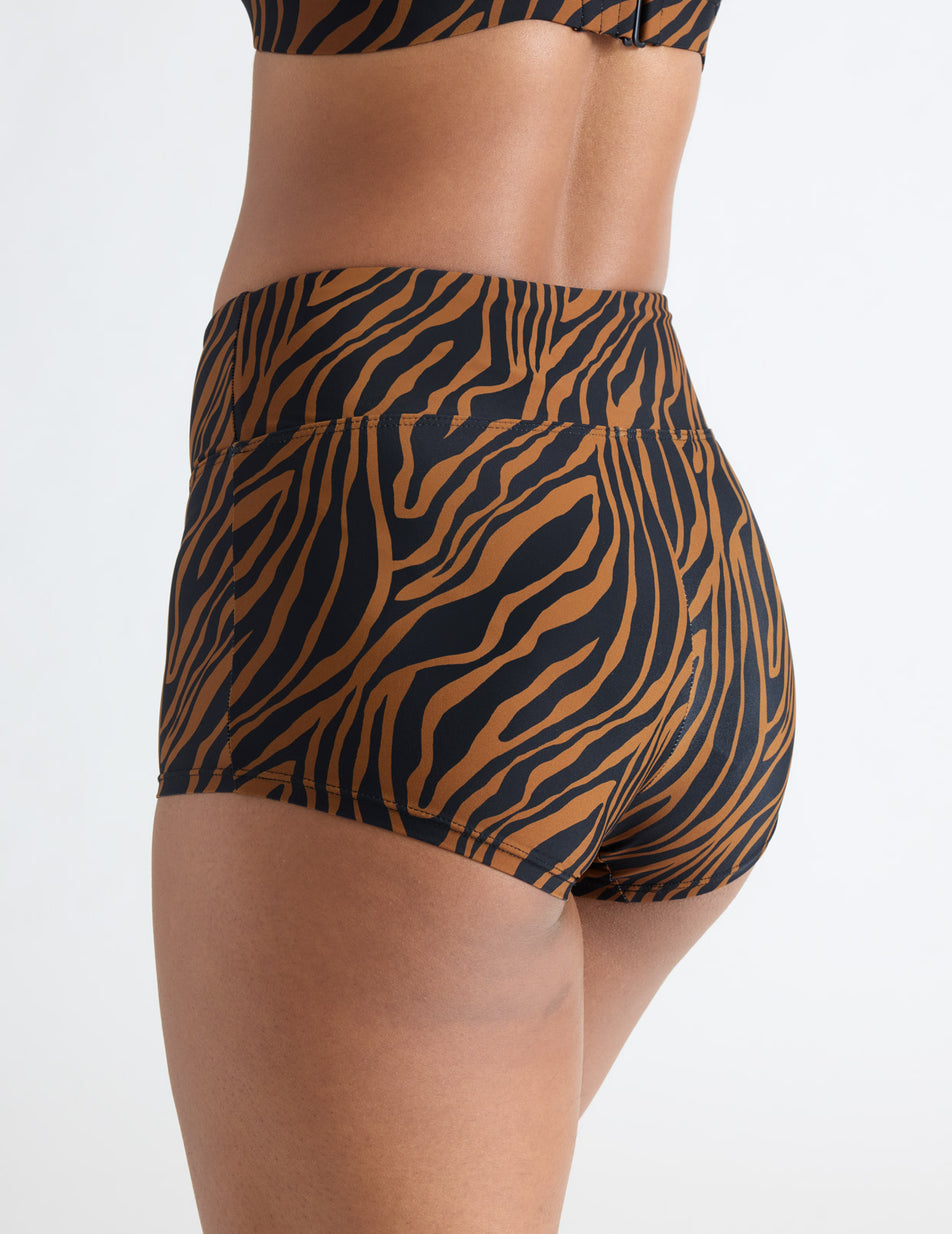 Brown Knix Leakproof Swim Shorts | CFHBZJ-756