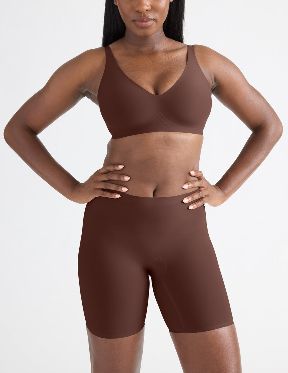 Brown Knix Leakproof Thigh Saver® 6 Shorts | NCQKEG-718