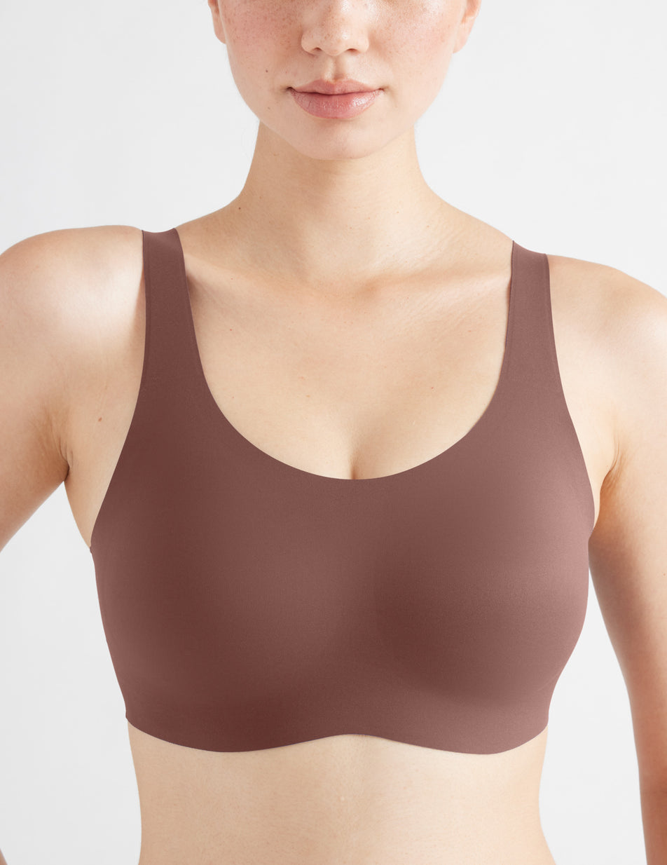 Brown Knix Revolution Adjustable Pullover Bras | HZOGVQ-089