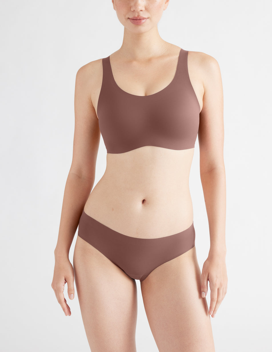 Brown Knix Revolution Adjustable Pullover Bras | HZOGVQ-089