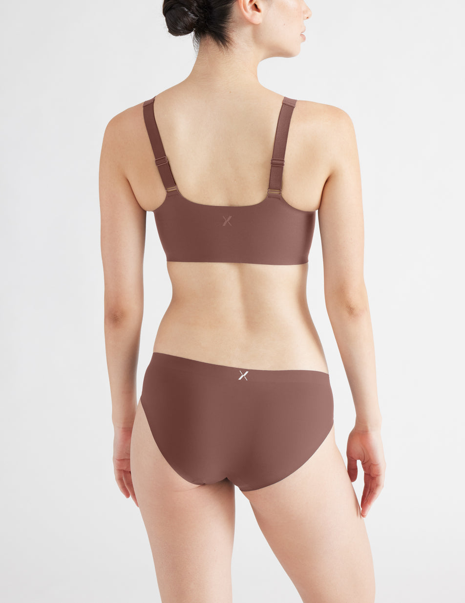 Brown Knix Revolution Adjustable Pullover Bras | HZOGVQ-089