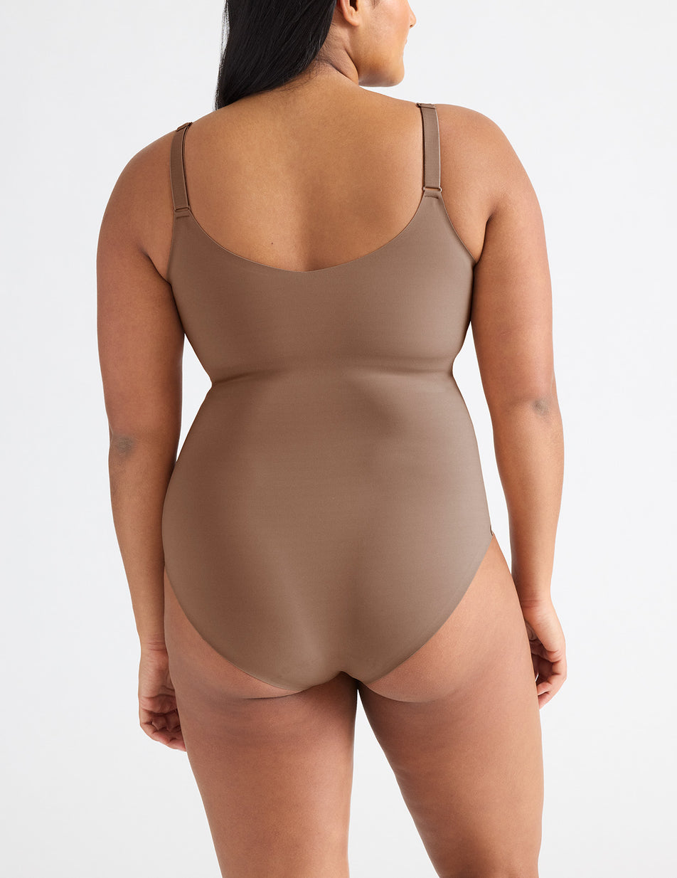 Chocolate Knix LuxeLift Bodysuit | WAXZGQ-714