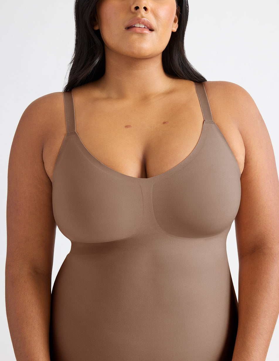 Chocolate Knix LuxeLift Bodysuit | WAXZGQ-714