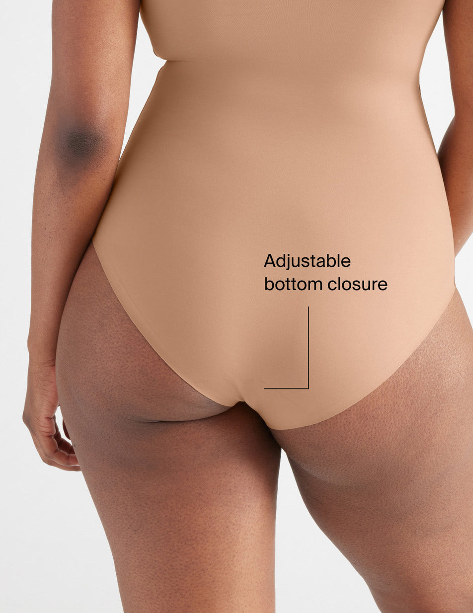 Chocolate Knix LuxeLift Bodysuit | WAXZGQ-714