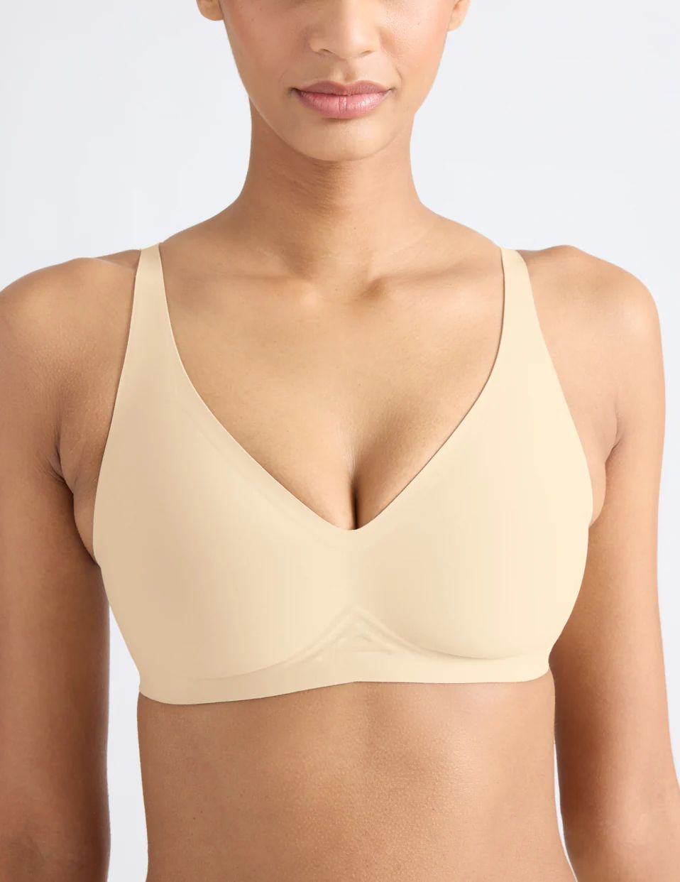 Cream Knix Revolution V-Neck Bras | ACMKYP-194