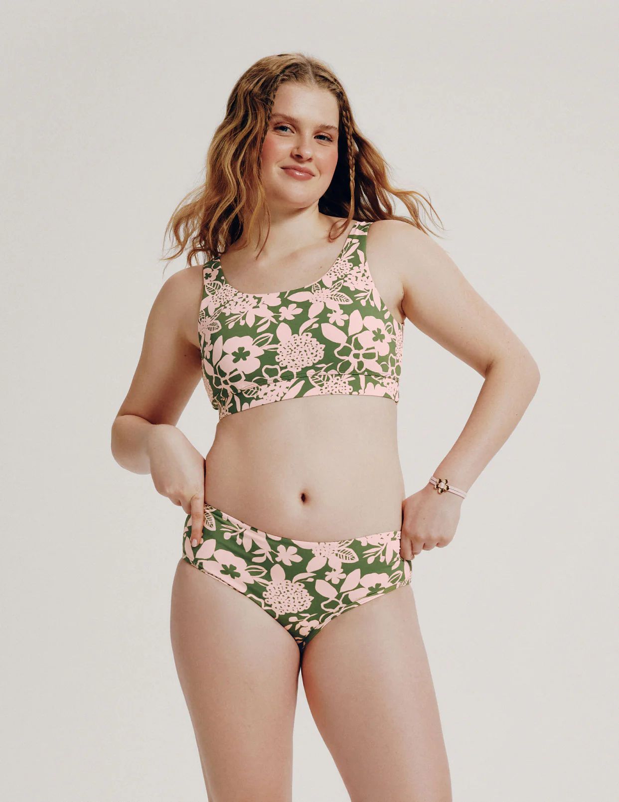 Green Knix Teen Period Swim Full-Coverage Bikini Bottoms | ANTRUF-240