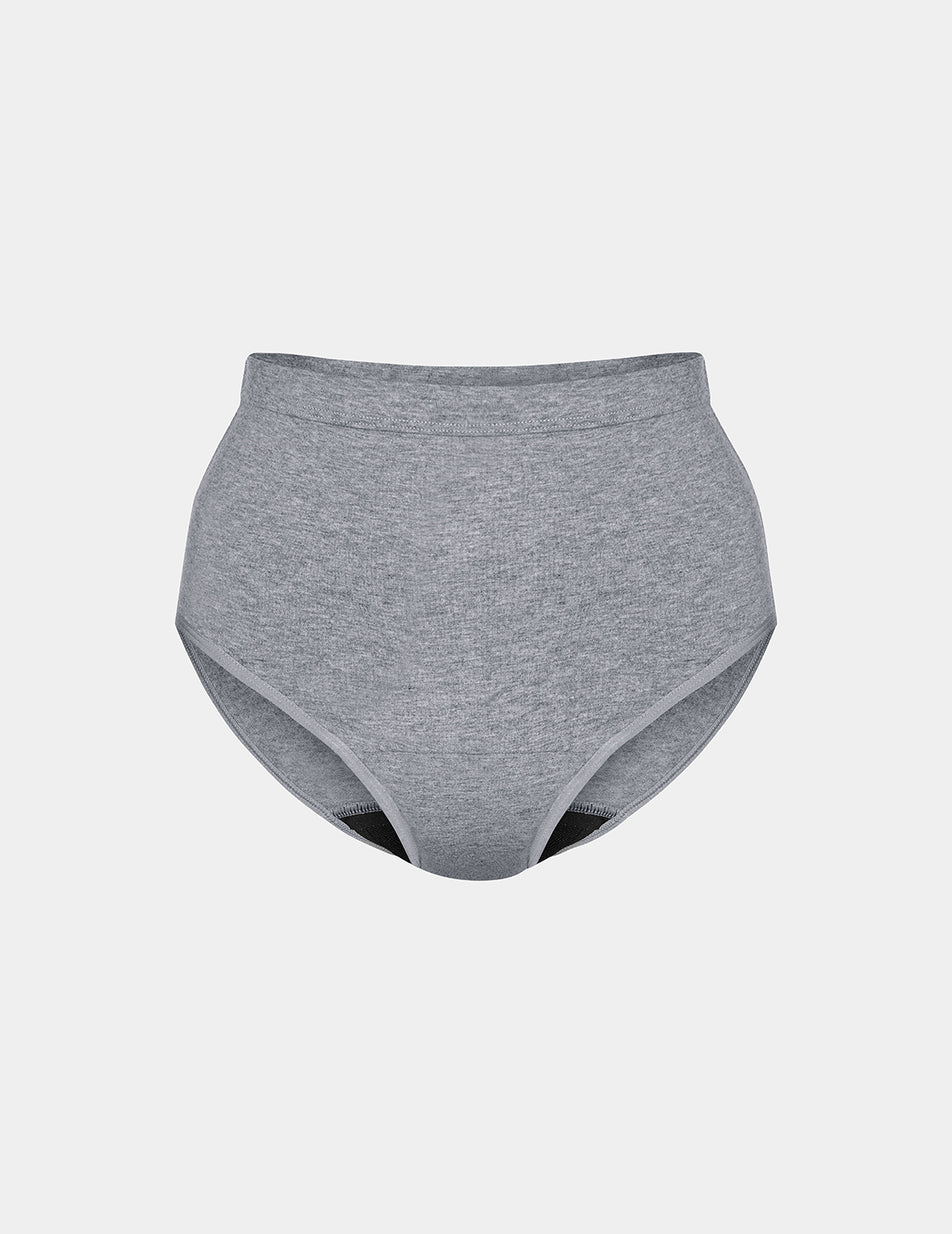 Grey Knix Leakproof Cotton High Rise Underwear | GKUNQH-860